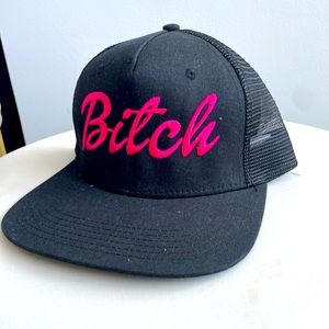 Black Flatbill Hat